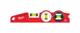 Milwaukee 10 in. Die Cast Magnetic 360 Degree Locking Vial Torpedo Level 3 vial