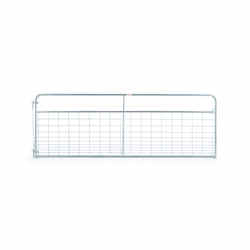 Tarter 50 in. H x 1.75 in. W Wire Filled Gate Galvanized Steel