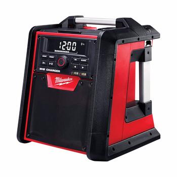 Milwaukee M18 18 V Lithium-Ion Worksite Radio and Charger 1 pc