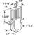 Prime-Line 1 in. D X 1/4 in. L Aluminum/Steel Roller Assembly 2 pk