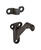 Ives Oil Rubbed Bronze Aluminum 32 Handrail 2-1/4 in. H x 1-3/8 in. W Bracket