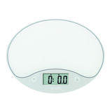 Taylor White White Kitchen Scale 11 Weight Capacity Digital