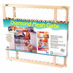 North States Brown 23 in. H x 26.5-42 in. W Wood Child Safety Gate