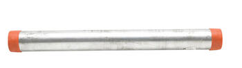 Ace 2 in. Dia. x 24 in. L Gray Galvanized Pre-Cut Pipe