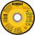 DeWalt 4-1/2 in. Dia. x 1/4 in. thick x 7/8 in. Aluminum Oxide Masonry Grinding Wheel 13300 rp