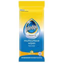 Pledge No Scent Multi-Surface Cleaner Wipes 25 ct