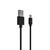 FoneGear Fuse Black Cell Phone USB Charger For Micro USB Devices 10 ft. L