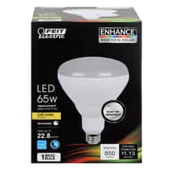 Feit Electric BR40 E26 (Medium) LED Bulb Soft White 65 Watt Equivalence 1 pk