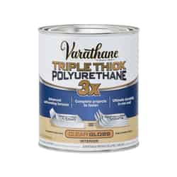 Varathane Transparent Gloss Clear Water-Based Polyurethane/Acrylic Polyurethane 1 qt