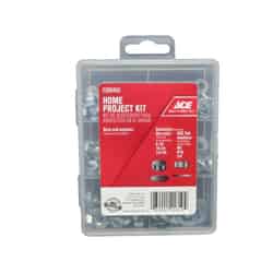 Ace Ace Steel Assorted in. Nut and Washer Kit 177 count