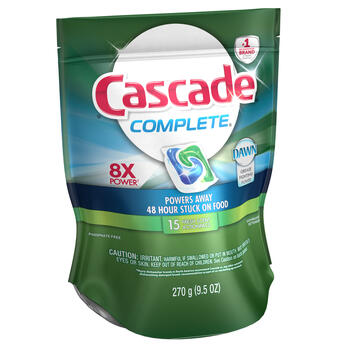 Cascade Complete Fresh Scent Pods Dishwasher Detergent 14 pk