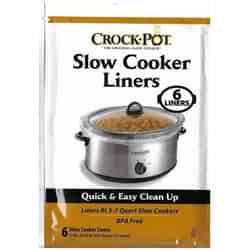 Crock Pot Plastic 3-7 qt. Slow Cooker Programmable Clear