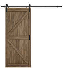 Renin 84 in. H x 36 in. W K-Design Barn Door