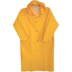 Boss PVC-Coated Rayon Yellow Rain Jacket