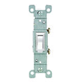 Leviton Switch 1 pk 15 amps White Toggle