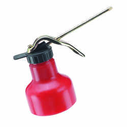 Plews Rigid Spout Oiler 6 oz. 4.5 in. Red Plastic