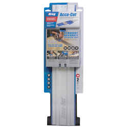 Kreg Tool Aluminum 27.5 in. L x 2.5 in. H x 8.75 in. W Saw Guide Silver 1 pc. Accu-Cut