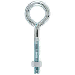 Hampton 1/2 in. x 6 in. L Zinc-Plated Steel Eyebolt Nut Included