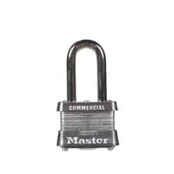 Master Lock 1-5/8 in. W x 1-5/16 in. H x 1-9/16 in. L Laminated Steel Double Locking Padlock 1 p