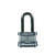 Master Lock 1-5/8 in. W x 1-5/16 in. H x 1-9/16 in. L Laminated Steel Double Locking Padlock 1 p