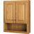 Continental Cabinets 28 in. H x 23-1/4 in. W x 7-3/16 in. D Square Oak Bath Storage Cabinet