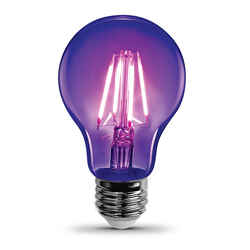 Feit Electric A19 E26 (Medium) LED Bulb Black Light 60 Watt Equivalence 1 pk