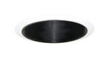 Halo Black/White 6 in. W Metal Matte Coilex Baffle Trim