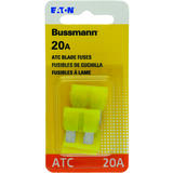 Bussmann 20 amps ATC Mini Automotive Fuse 5 pk