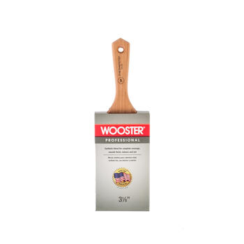 Wooster Shastette 3-1/8 in. W Chiseled Paint Brush Nylon