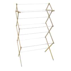 Madison Mill 52.5 in. H x 18.25 in. W x 29.5 in. D Wood Clothes Drying Rack