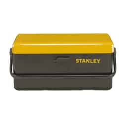 Stanley 11 in. W x 12 in. H 21 in. Tool Box Metal Black