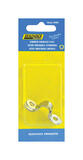 Seachoice 3/8 in. W x 1-5/8 in. L 2 pc. Eye Straps Stainless Steel