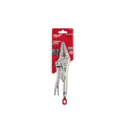 Milwaukee Torque Lock 9 in. Long Nose Pliers 1 pk Silver Forged Alloy Steel