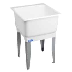 Mustee Laundry Tub Single Bowl 34 in. x 23 in. x 25 in. 20 gal.