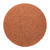 Gator 17 in. D Non-Woven Natural/Polyester Fiber Floor Pad Disc Tan