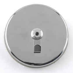 Master Magnetics 1 in. Ceramic Magnetic Window Hooks 35 lb. pull 3.4 MGOe Silver 2 pc.