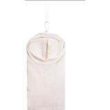 Homz Canvas Over The Door Hanging Hamper Beige