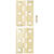 Ace 2 in. W x 1-3/8 in. L Polished Brass Brass Broad Hinge 2 pk