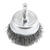 Forney 1/4 in. x 2 in. Dia. Coarse Crimped Wire Cup Brush 1 pc. Steel