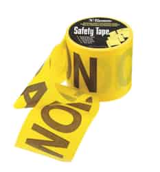 C.H. Hanson 3 in. W x 3 in. W x 200 ft. L Caution Barricade Tape Yellow Plastic