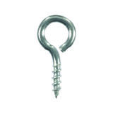 Ace 1/16 in. Dia. x 7/16 in. L Zinc-Plated Steel Screw Eye 5 lb. 14 pk