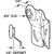 Prime-Line 3/4 in. D X 1/4 in. L Mill Plastic Roller Assembly 2 pk