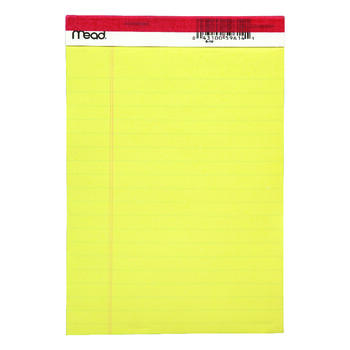 Mead 5 in. W x 8 in. L Legal Pad 50