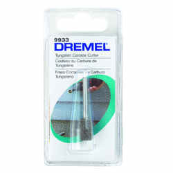 Dremel 5/16 x 1.5 in. L x 1/8 in. Dia. Tungsten Carbide Cylinder Cutter 1 pk