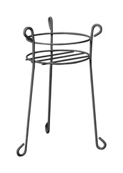 Panacea 21 in. H Black Plant Stand Steel