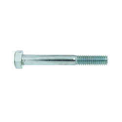 HILLMAN 5/16 in. Dia. x 2-1/2 in. L Zinc Plated Steel Hex Bolt 100 box