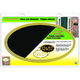 Hy-Ko Black/White Plastic Oval Address Plate