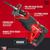 Craftsman 20V MAX 1 in. Cordless Reciprocating Saw 3000 spm 14.5 in. L Red