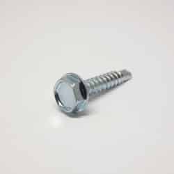 Ace 1 in. L x 6-20 Sizes Hex Zinc-Plated Steel Self- Drilling Screws Hex Washer Head 1 lb.