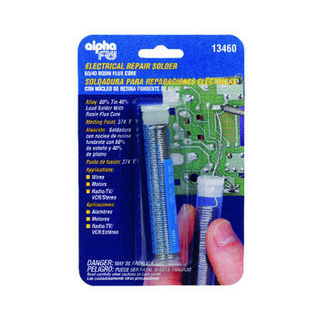 Alpha Fry 3/4 oz. Repair Solder Tin / Lead 60/40 0.05 in. Dia.